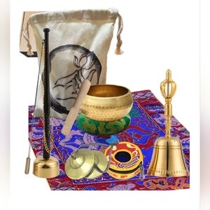Singing Bowl Meditation/ Ritual Bell Set